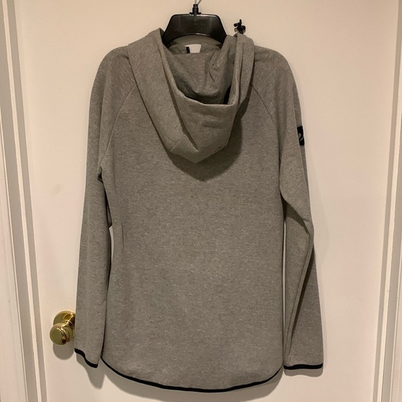 LEVELWEAR Verve cotton blend gray hoodie. Size M. NWOT. - Picture 2 of 11